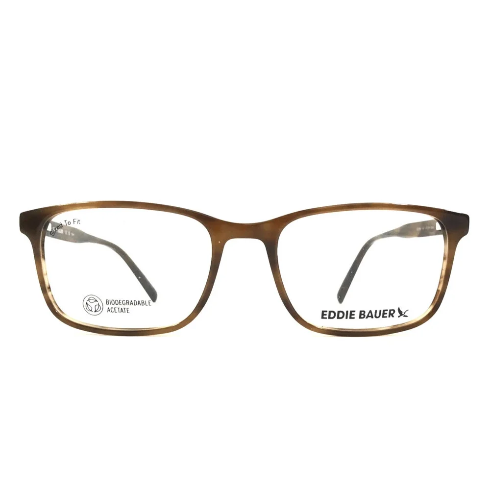 Eddie Bauer Eyeglasses Frames EB32084 KH Khaki Brown Full Rim 57-19-150